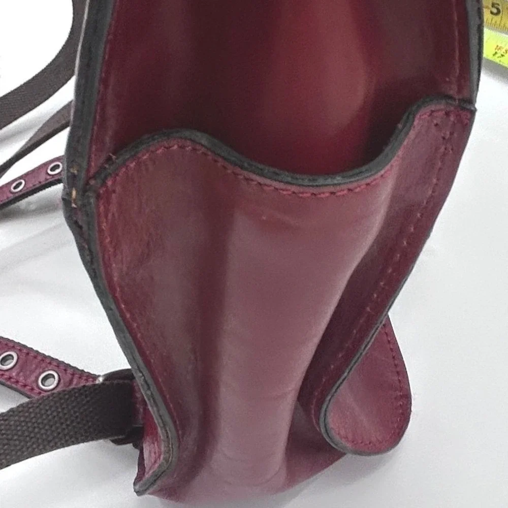 Patricia Nash Jovanna Renaissance Coin Leather Backpack Oxblood NWT Artisan